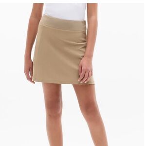 Athleta Girl School Day Skort, Brownstone Beige, Sz L/12
